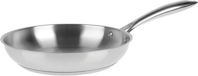 Grote RVS Braadpan met Deksel voor Koken en Bakken