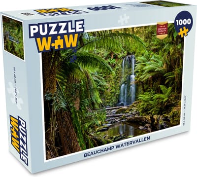 Puzzel Beauchamp watervallen - Legpuzzel - Puzzel 1000 stukjes volwassenen