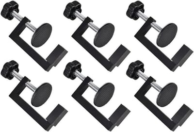 G Klem Set - Universele Klemmen - Werkstukken Klemmen - Verstelbaar Ontwerp - 10-57 mm - Zwart