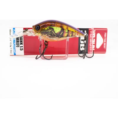Yo Zuri Duel 3DB 1.5 MR Mid Crank 60 mm drijvende lokaas R1353-RBCF (2945) red