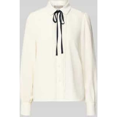 Regular fit Blouse met rond kraagje