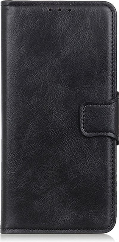 Zakelijke Book Case Telefoonhoesje - Portemonnee Hoesje - Pasjeshouder Wallet Case - Geschikt voor Samsung Galaxy S21 Plus - Zwart