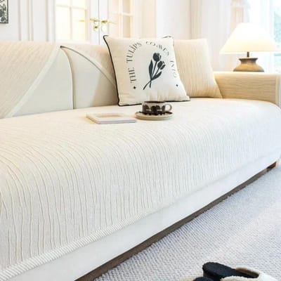 1 STUK Scandinavische Chenille Bankmat Vier Seizoenen Universele Bankhoezen Verdikken Chaise Lounge Bankkussen Handdoek Hoekbank Hoes XXS 30x50cm 1pc