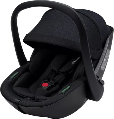 Osann Cuddle i-Size Autostoel 40-150 cm – Isofix – R129 – Groep 0/1/2/3 – Verstelbare Hoofdsteun & Comfort Insert - Zwart