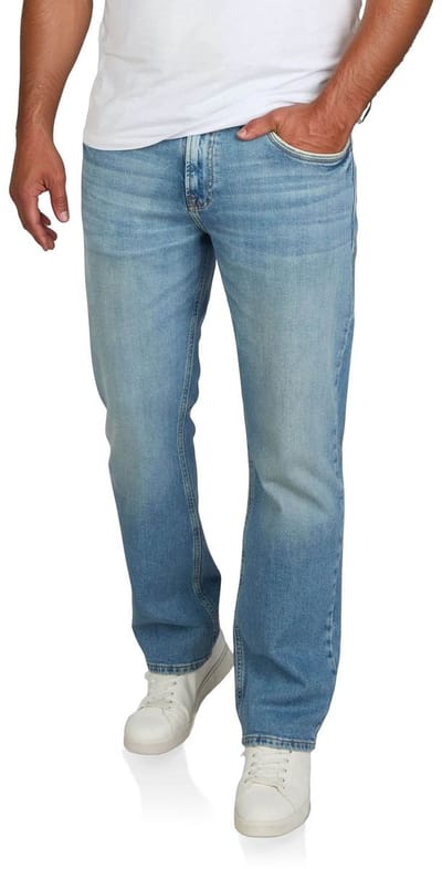 riverso Heren Jeans Broeken RIVEddy regular/straight Fit Blauw Volwassenen Denim Jeansbroek heren - Spijkerbroek heren