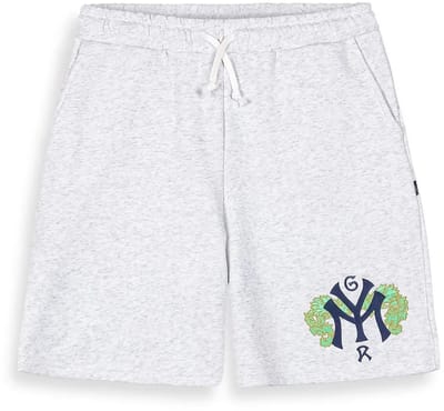 Grimey Sweet Science French Terry Korte Sportbroek Grijs M