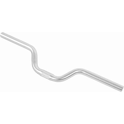 Aluminium fiets fixed gear riser bar stuur 25,4 mm * 520 mm (zilverkleurig) zilver