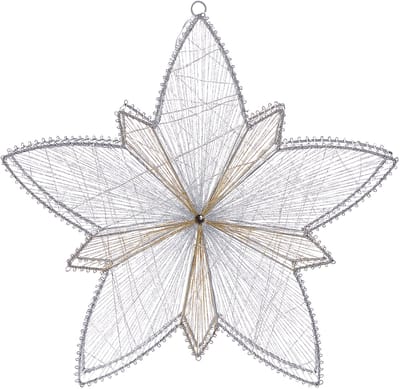 HOFSOS - Kerstdecoratie - Zilver - IJzer