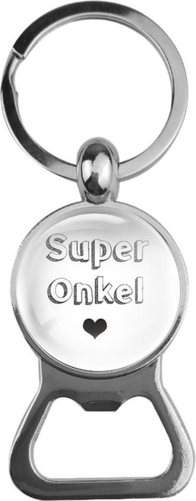 Bieropener Glas - Super Onkel