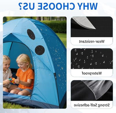 48 Stuks Nylon Reparatietape voor Jassen, Tent Reparatiesets, Zelfklevende Patches voor Kleding en Slaapzakken, Herstel van Gaten in Textiel, Zwart
