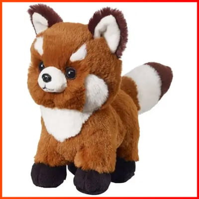Wasbeer Bruin/Wit Pluche Knuffel 15 cm - Speelgoed Knuffeldier voor Kinderen Jongens Meisjes