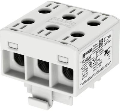Ouneva Group VC05-0011 Verdeelblok Schroeven Grijs 1 stuk(s)