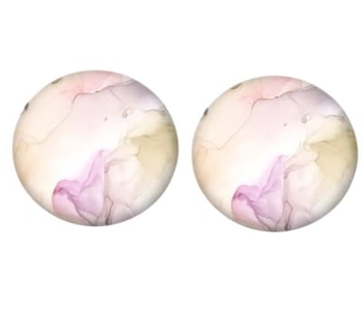 Clip oorbellen -Annisa- Roze- Geen gaatje- 2 cm- Charme Bijoux