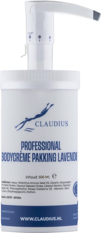 Professional Bodycrème Pakking Lavendel - 500 ml - in handige salonverpakking