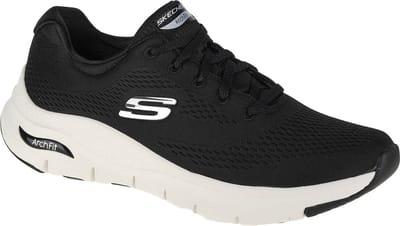 Skechers Arch Fit-Big Appeal 149057-BKW, Vrouwen, Zwart, Sneakers,Sportschoenen, maat: 38,5