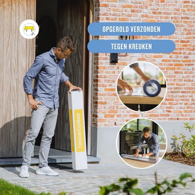 Transparant Tafelzeil Rond 120 cm Ø - Waterdichte Tafelbeschermer van 2mm - Krasbestendig en Makkelijk schoon te maken
