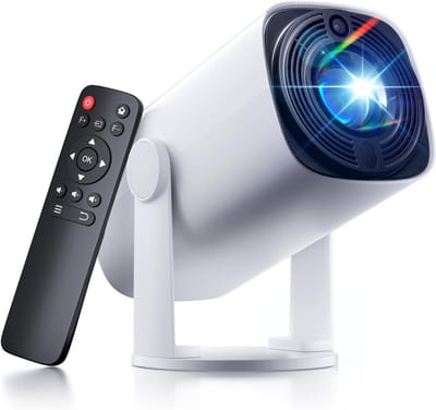 MMP® Draagbare beamer - Beamer - Projector - Mini Beamer - Wit - 20cm x 11cm x 11cm