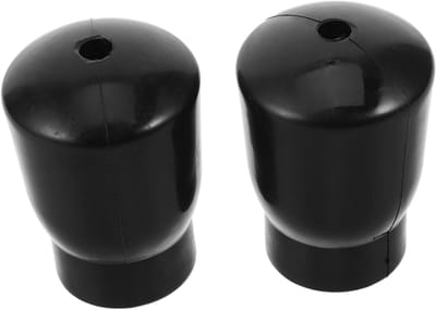 Kabeloog Bevestigingsklemmen - Fitness Accessoires Gym - Krachttraining Stabiliteit - Geluidsreducerend Ontwerp - 7x5x5 cm - Zwart