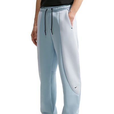 Nike Tech Fleece Broeken Heren - Blauw - Maat XXL - Poly Fleece