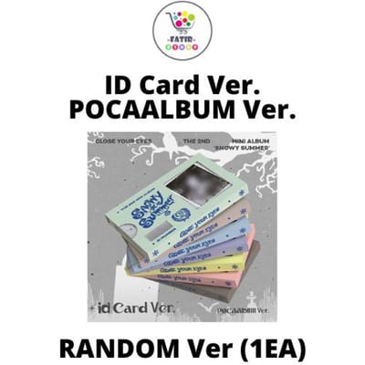SLUIT JE OGEN – 2e Mini-album [Sneeuwachtige Zomer] (ID-kaart Ver. / POCAALBUM) Random 3pcs