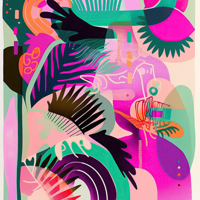ABSTRACT EYES: plexiglas 60x80cm