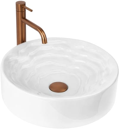 Rea - Calla - Wastafel - Wit - 42X42X13Cm