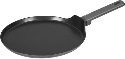 Pannenkoekenpan - Crêpepan - Lekker Bakken - Energiebesparend Systeem - Ø 28 cm - Antraciet Mat