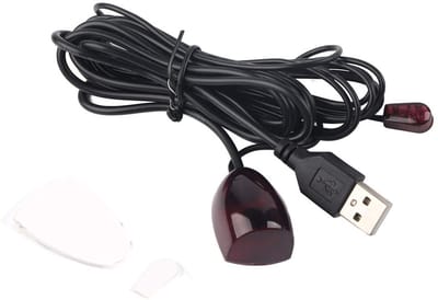 Dailygoody - IR-ontvangerverlenger - USB-settopbox - Verbeterde afstandsbediening - Compact formaat - Verlengkabel - Ideaal voor home entertainment - ...