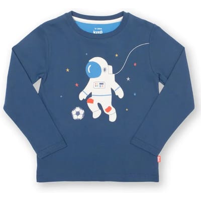 T-shirt met lange mouwen voor babyjongens Kite Astro Football