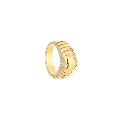 ring met hartje - zegel - love - dames - cadeau tip