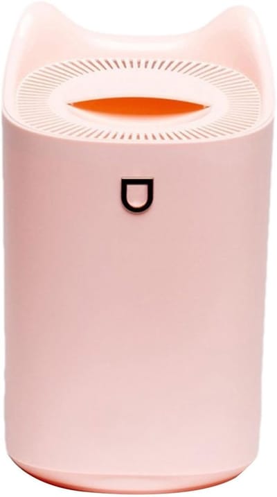 Persoonlijke Luchtbevochtiger - Kamer Verfrisser - Luchtkwaliteit Verbeteren - Stil en Veilig - 3 Liter Tank - Roze