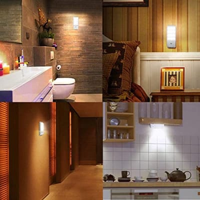 Oplaadbare Bewegingsmelder LED Nachtlamp met 12 LED's - Zelfklevende Kastlamp voor Keuken en Onderzoekskamer