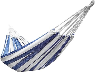 Draagbare hangmat - Reisschommelbed - Ontspanning buiten - Snel op te zetten - 10L x 10W mm - One Color