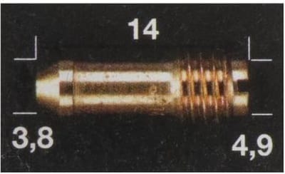 Gicleur de ralenti de 47.5 MKL47.5 pour carburateur de moto Mikuni Neuf