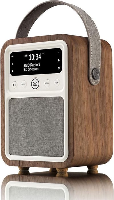 VQ - 'Monty' DAB/DAB+ digitale & FM-radio met Bluetooth - Walnoot
