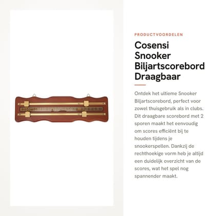 Dailygoods- Biljartscorebord 2-sporen - Draagbaar Scorebord - Muurbeugel - Scheidsrechteruitrusting - Duurzaam Materiaal - Efficiënt Scoresysteem