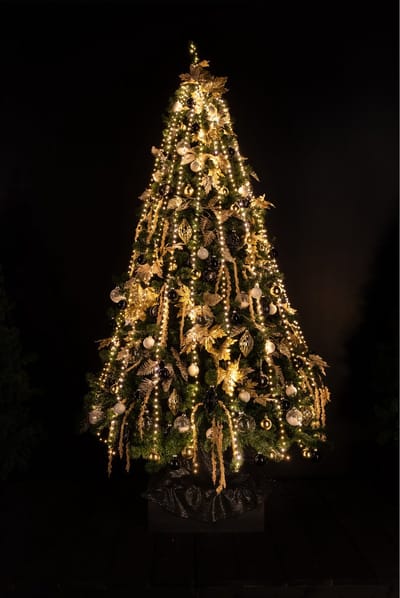 Anna Collection Cascade kerstverlichting -480 leds - warm wit - voor kerstboom 150 cm