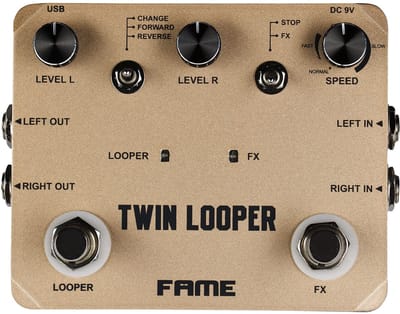 Fame Twin Looper - Effect-unit voor gitaren