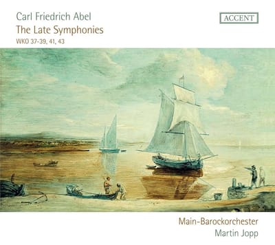 Main-Barockorchester Frankfurt, Martin Jopp - Abel: The Late Symphonies Wko 37-39,41,43 (CD)