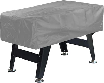 Waterdichte Tafelvoetbal Tafelhoes 420D Oxford Stof 160x115x50 cm Grijs