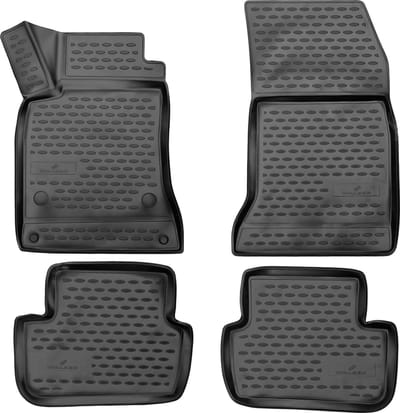 Walser Rubberen Voetmatten XTR geschikt voor Mercedes-Benz A-Klasse (W176) 06/2012 - 05/2018