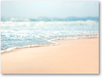 Close up Oceaan - 40x30 Canvas Liggend - Natuur