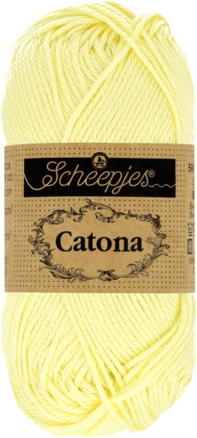 Scheepjes Catona 25gr - 100 Lemon Chiffon