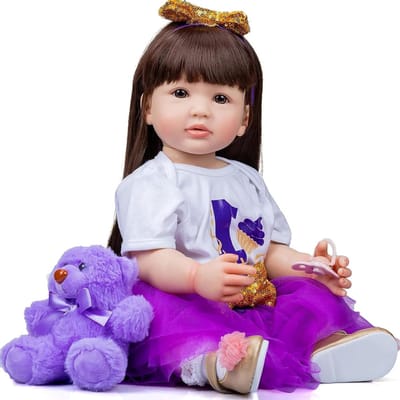 Reborn Babypop - Levensnoodpop Peuter - Kinderen Spelen - Siliconen Realistisch - 60 cm - Niet gespecificeerd