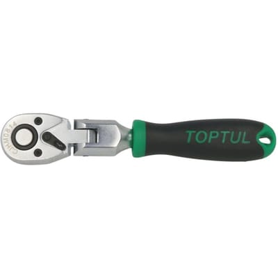 Ratel TOPTUL 1/4 inch lengte 142mm (72 tanden)