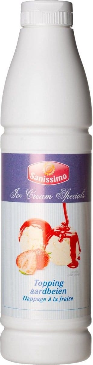 Sanissimo Topping aardbeien 1 kilogram