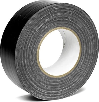 Duct tape Nichiban Zwart - 50mm x 50m - per rol