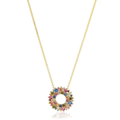 SIF JAKOBS JEWELLERY LIVIGNO NECKLACE SJ-N2364-XCZ-YG.
