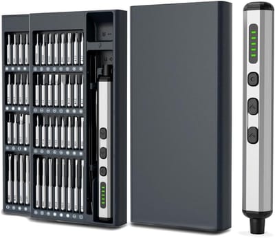 Schroevendraaier Set met Draadloze Elektrische Schroevendraaier en LED-licht - handig voor Computers, Telefoons en Horloges