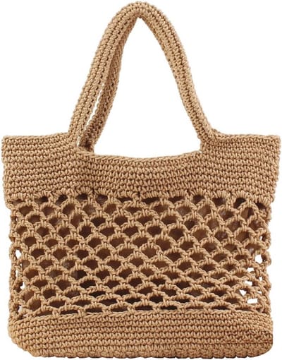 Mode Strandtas voor Dames - Weven, Casual, Outdoor, Perfect voor Zomer Reizen en Winkelen